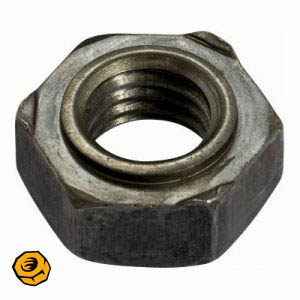 hex weld nuts