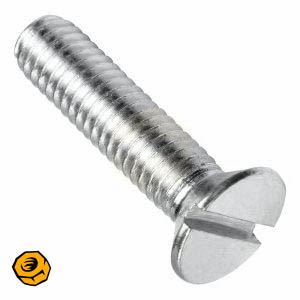 SLOTTED CSK HEAD SCREWS